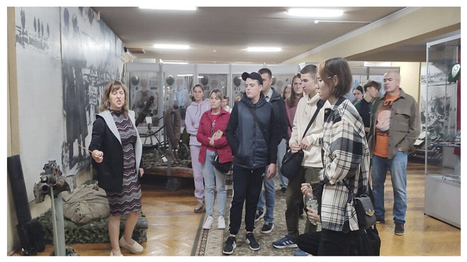В Міжнародний день миру, до музею завітали учні Бориспільського ліцею