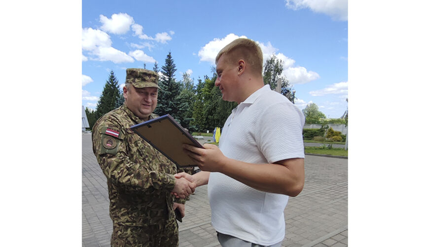 Музей відвідав аташе з питань оборони Латвійської Республіки в Україні та Молдові