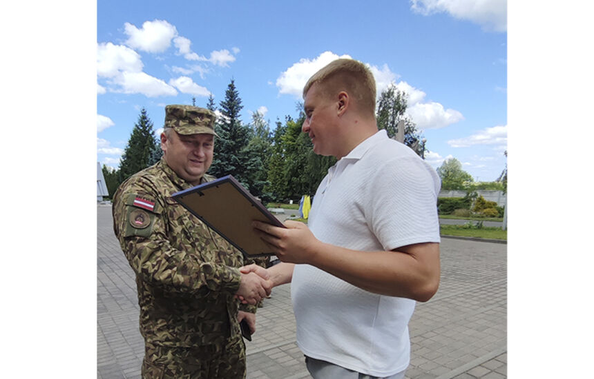 Музей відвідав аташе з питань оборони Латвійської Республіки в Україні та Молдові