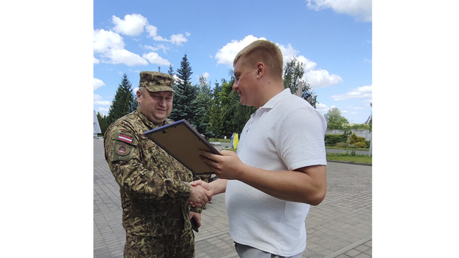 Музей відвідав аташе з питань оборони Латвійської Республіки в Україні та Молдові